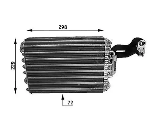 MAHLE AE31000S Klima Radyatörü