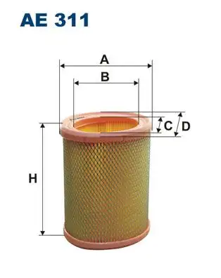 FILTRON AE311 Hava Filtresi