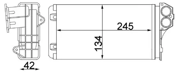 MAHLE AH88000S Kalorifer Radyatörü 6448G3