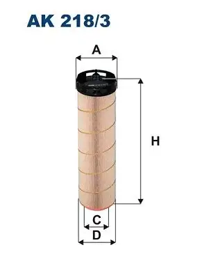 FILTRON AK218/3 Hava Filtresi A6460940104