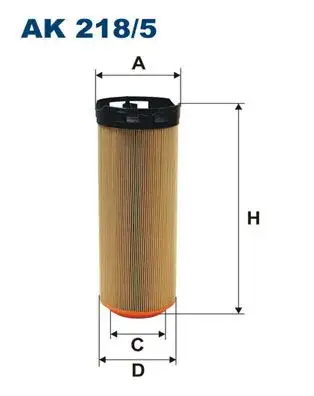 FILTRON AK218/5 Hava Filtresi A6460940204