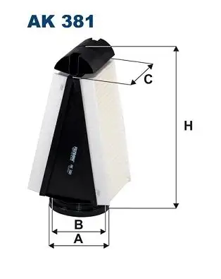 FILTRON AK381 Hava Filtresi A6510940404