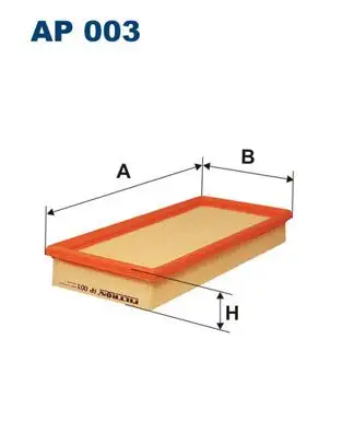 FILTRON AP003 Hava Filtresi