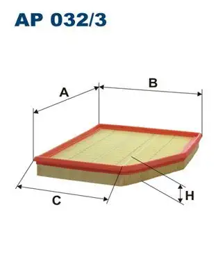FILTRON AP032/3 Hava Filtresi 13717521037