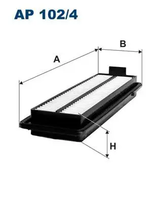 FILTRON AP102/4 Hava Filtresi 17220RBDE00