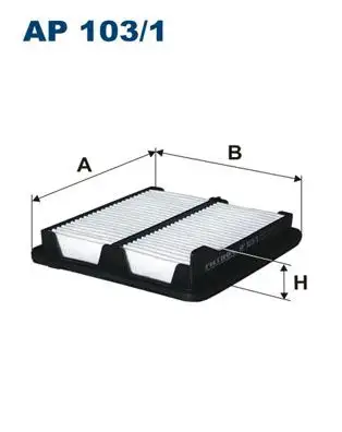 FILTRON AP103/1 Hava Filtresi 17220RMX000