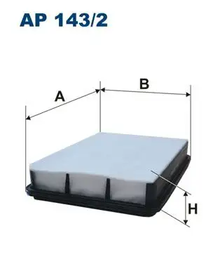 FILTRON AP143/2 Hava Filtresi 1780130080