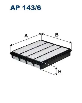 FILTRON AP143/6 Hava Filtresi 1780151020