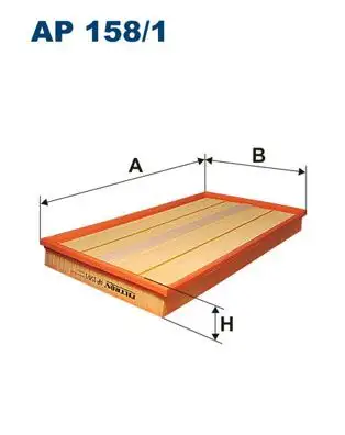 FILTRON AP158/1 Hava Filtresi A0000903851