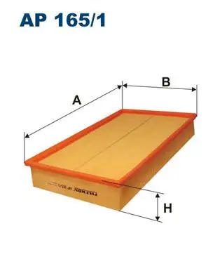 FILTRON AP165/1 Hava Filtresi 91863613