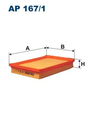 FILTRON AP167/1 Hava Filtresi 1780102060A