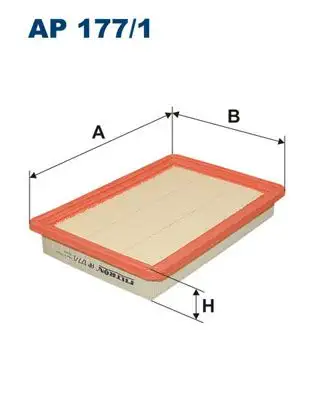 FILTRON AP177/1 Hava Filtresi 2811323001