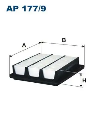 FILTRON AP177/9 Hava Filtresi 281133K200