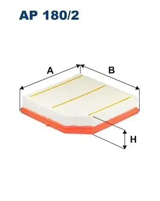 FILTRON AP180/2 Hava Filtresi 32146443