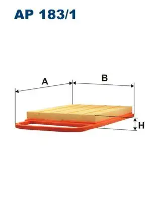 FILTRON AP183/1 Hava Filtresi 03D129620