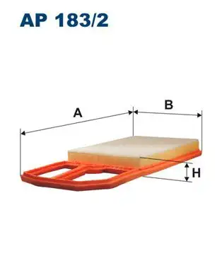 FILTRON AP183/2 Hava Filtresi 6K0129620C