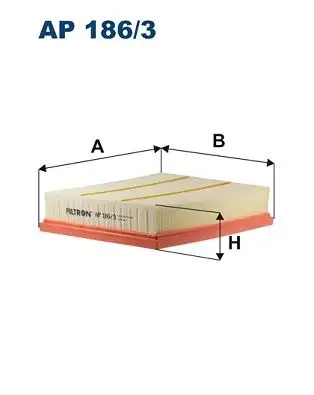 FILTRON AP186/3 Hava Filtresi DS739601BA