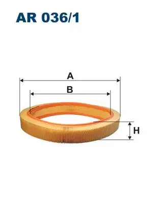 FILTRON AR036/1 Hava Filtresi A0020948804