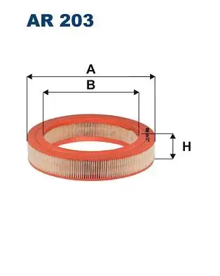 FILTRON AR203 Hava Filtresi