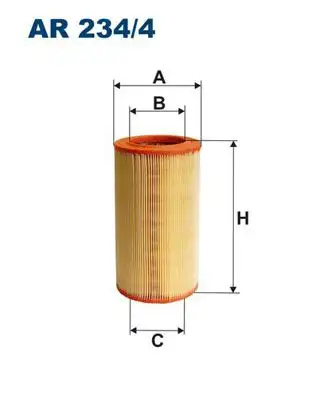 FILTRON AR234/4 Hava Filtresi 51874053