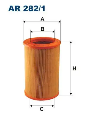 FILTRON AR282/1 Hava Filtresi 7700866353