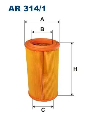 FILTRON AR314/1 Hava Filtresi 1444H2