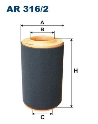 FILTRON AR316/2 Hava Filtresi