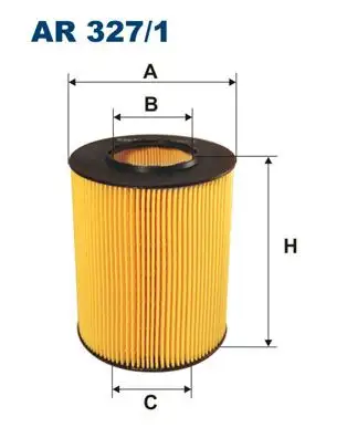 FILTRON AR327/1 Hava Filtresi A1660940004