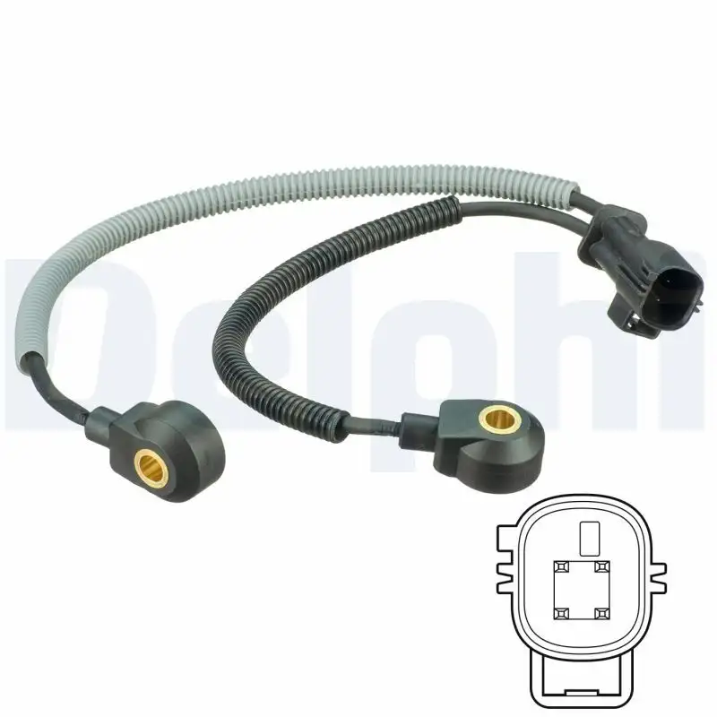 DELPHI AS10239 Vuruntu Sensörü 6M5G12A699AA