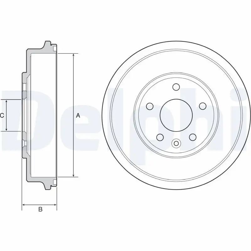 DELPHI BF556 Fren Kampanası 95224012