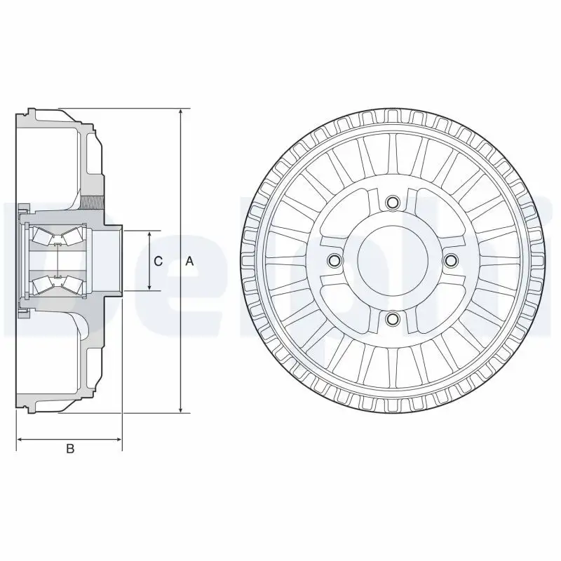 DELPHI BFR621 Fren Kampanası