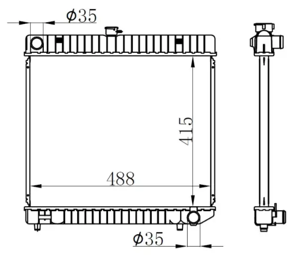 ORIS BME005032 Radyatör 1235010201