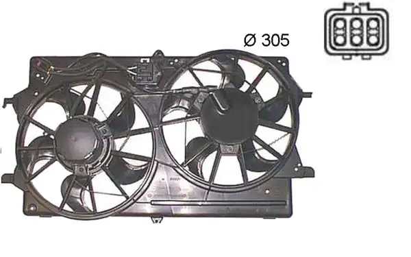 MAHLE CFF375000S Fan Motoru