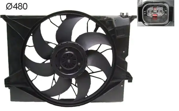 MAHLE CFF486000S Fan Motoru