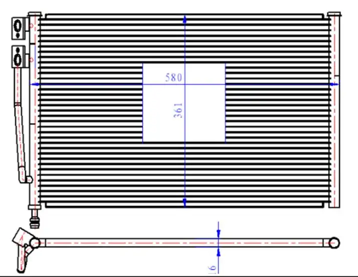 ORIS CFR219016 Klima Radyatörü 2S6H19710AA