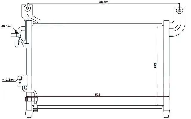 ORIS CFR303016 Klima Radyatörü 3871793