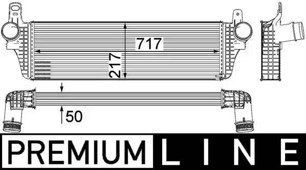 MAHLE CI242000P Turbo Radyatörü 7E0145804C