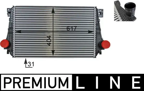 MAHLE CI27000P Turbo Radyatörü 2H0145804D