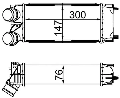MAHLE CI367000S Turbo Radyatörü 0384L4