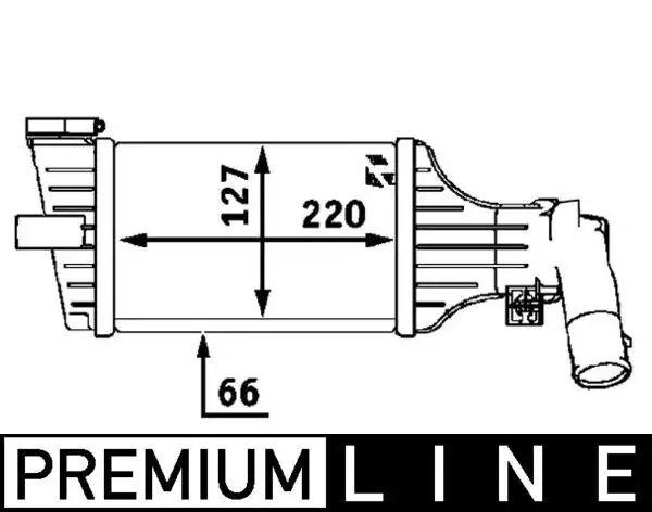 MAHLE CI55000P Turbo Radyatörü