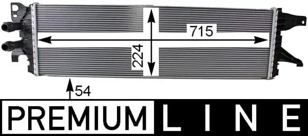 MAHLE CIR8000P Turbo Radyatörü 7E0121212B
