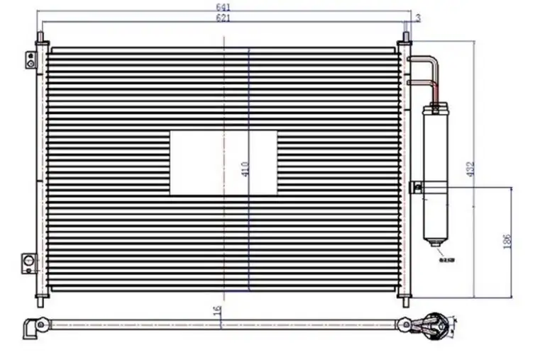 ORIS CNI100016 Klima Radyatörü 92100JG000