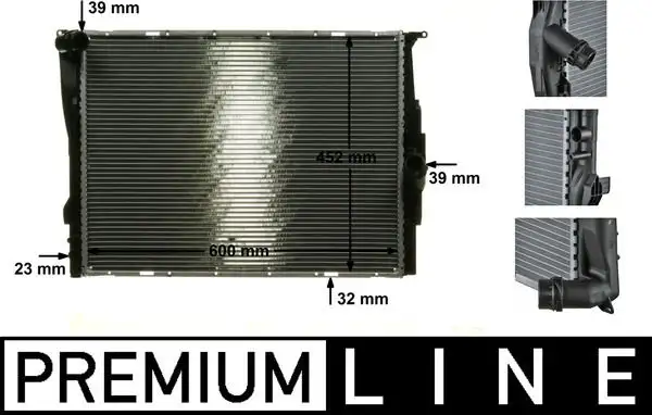 MAHLE CR1090000P Radyatör 17117564654