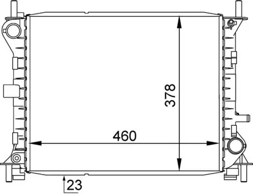 MAHLE CR1136000S Radyatör