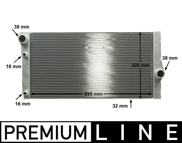 MAHLE CR1147000P Radyatör 17118509175