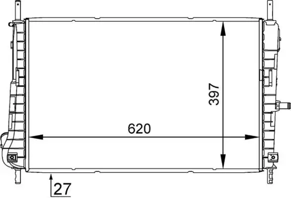 MAHLE CR1347000S Radyatör