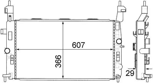 MAHLE CR1498000S Radyatör