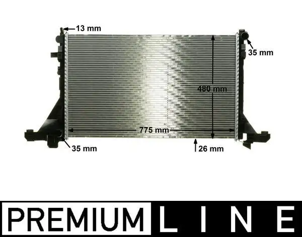MAHLE CR1770000P Radyatör