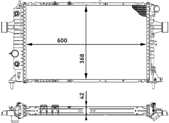 MAHLE CR320000S Radyatör