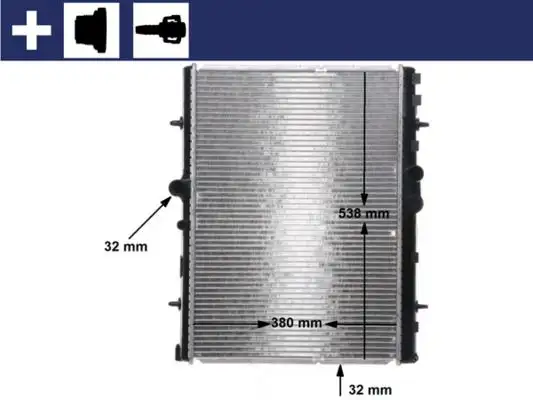 MAHLE CR32000S Radyatör